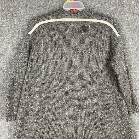 Foreign Exchange Cardigan Women's Medium Gray Sweater Knitted Acrylic - Picture 7 of 7